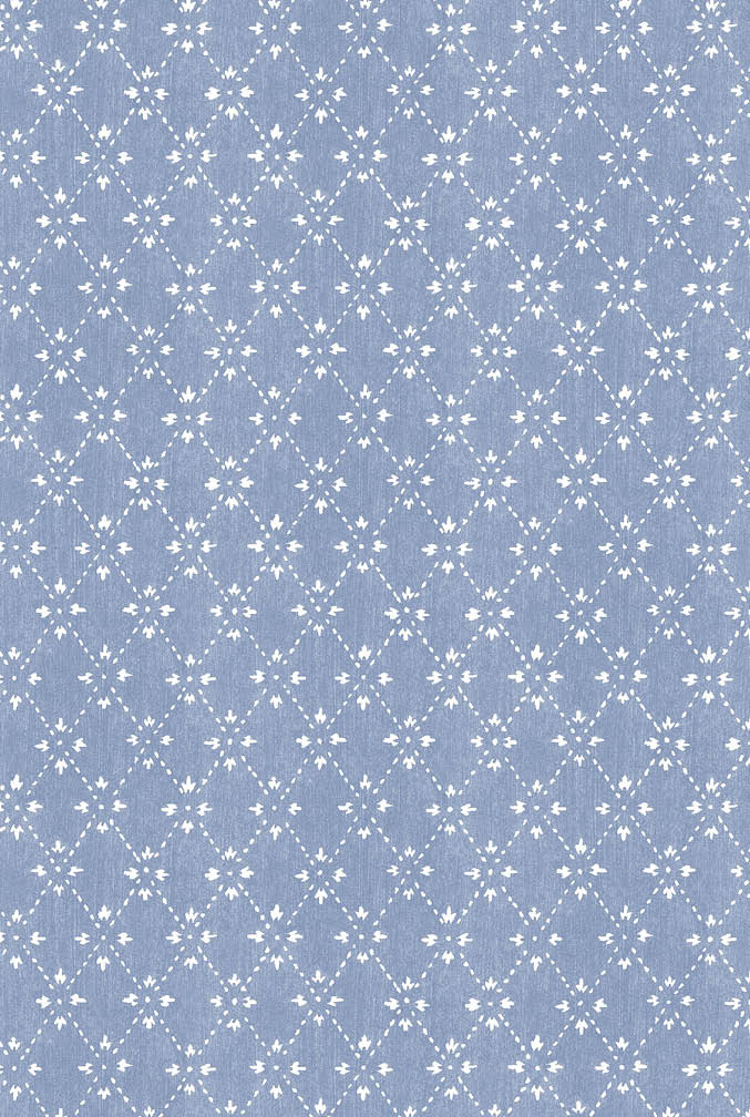blue and white pattern wallpaper