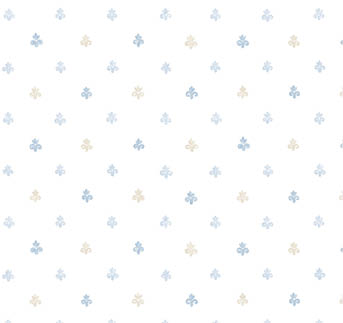 blue and beige pattern on white wallpaper