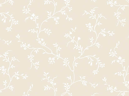 beige mini leaf trail wallpaper