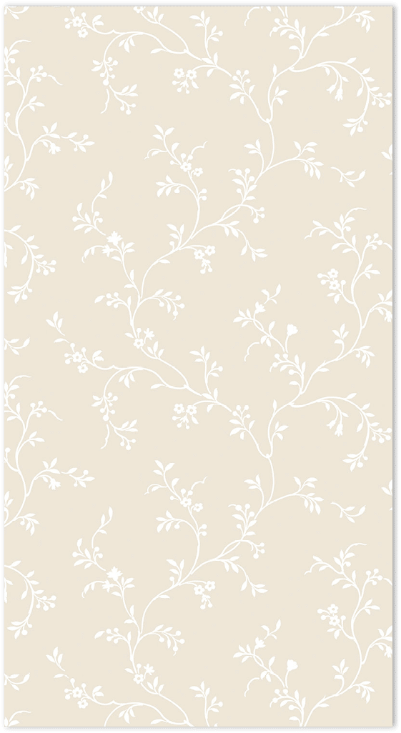 beige mini leaf trail wallpaper