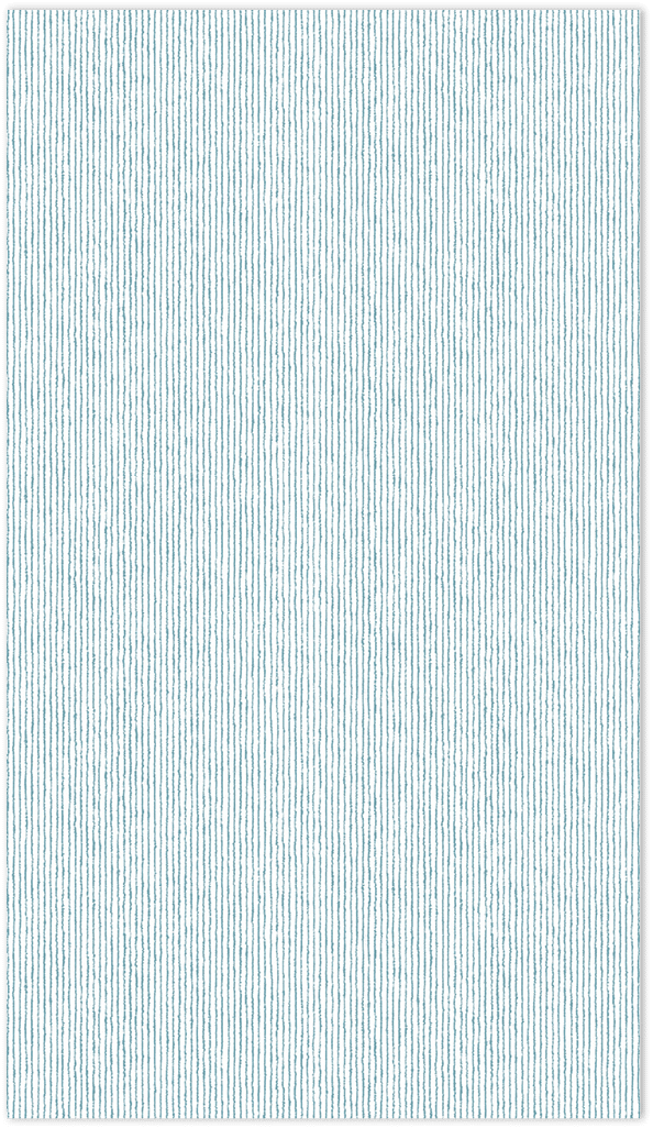 Turquoise little lines stripe wallpaper