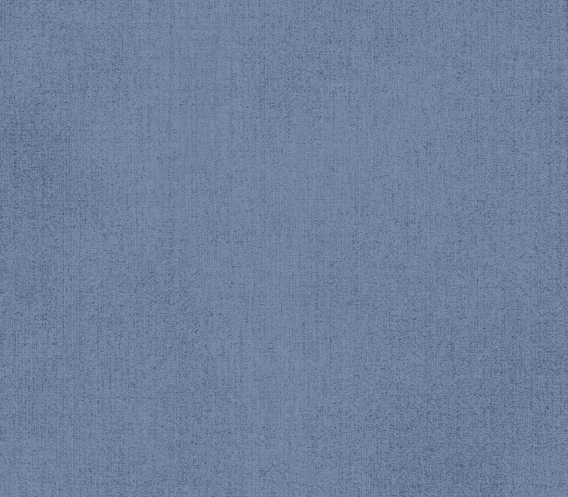 Denim blue linen texture wallpaper