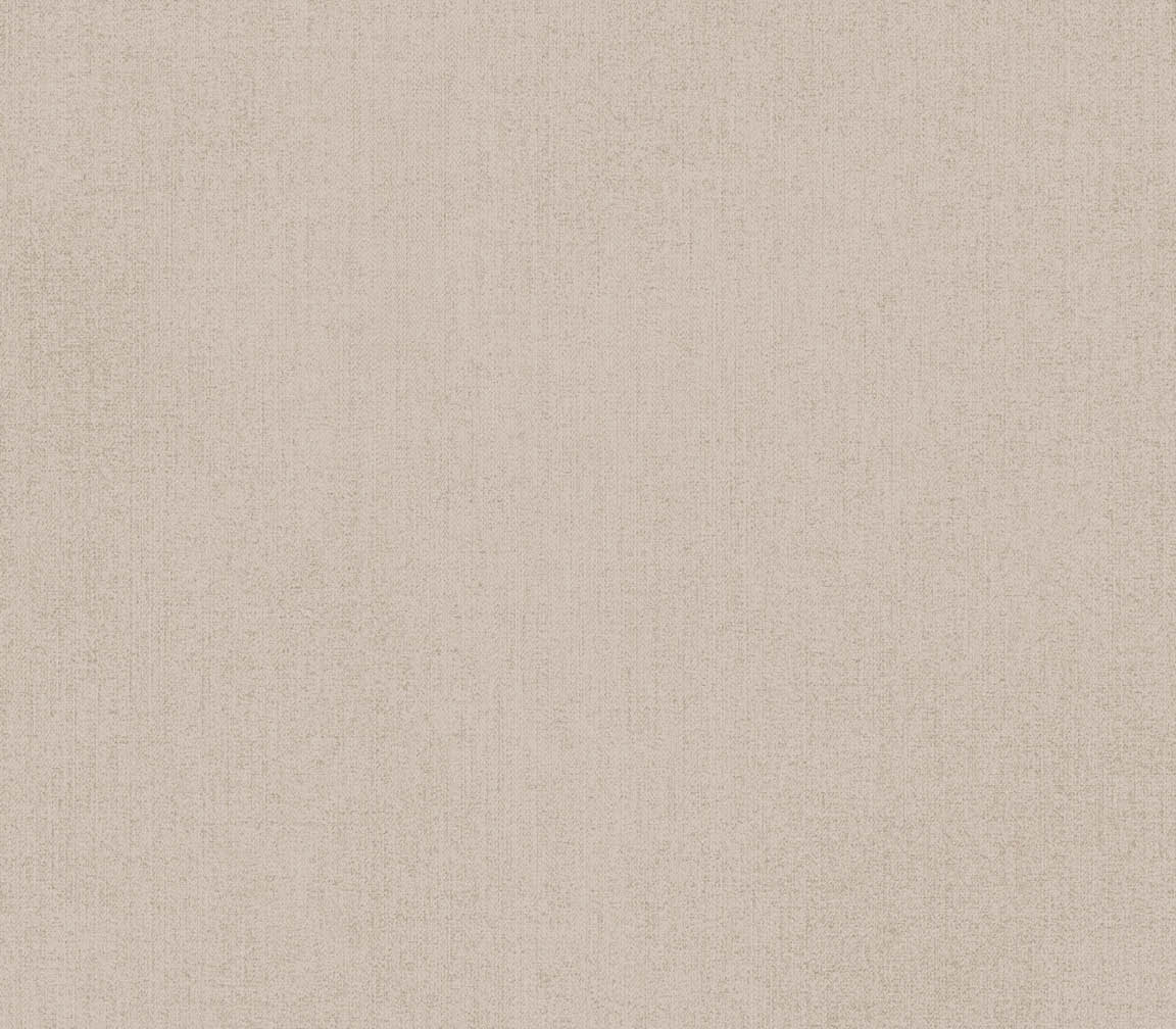 Taupe linen texture wallpaper