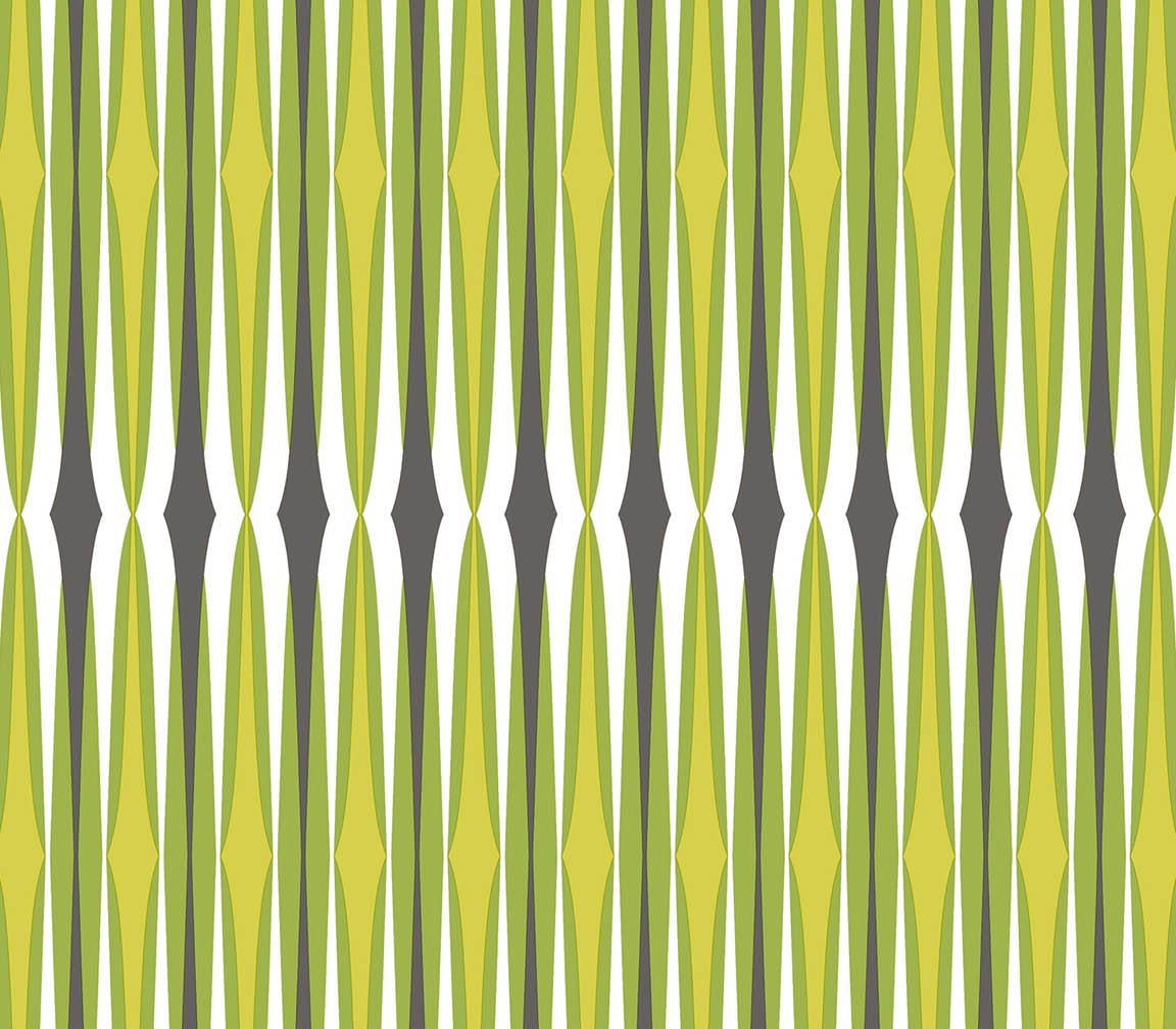 green and black century stripe wallpaper