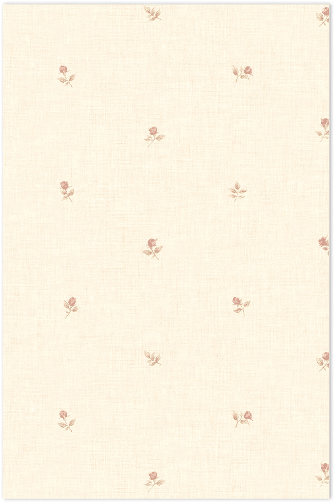 pink mini rose buds on beige background wallpaper