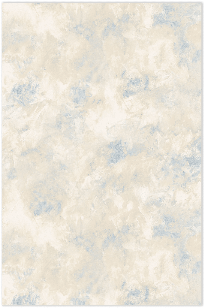 Blue and beige sponge texture wallpaper
