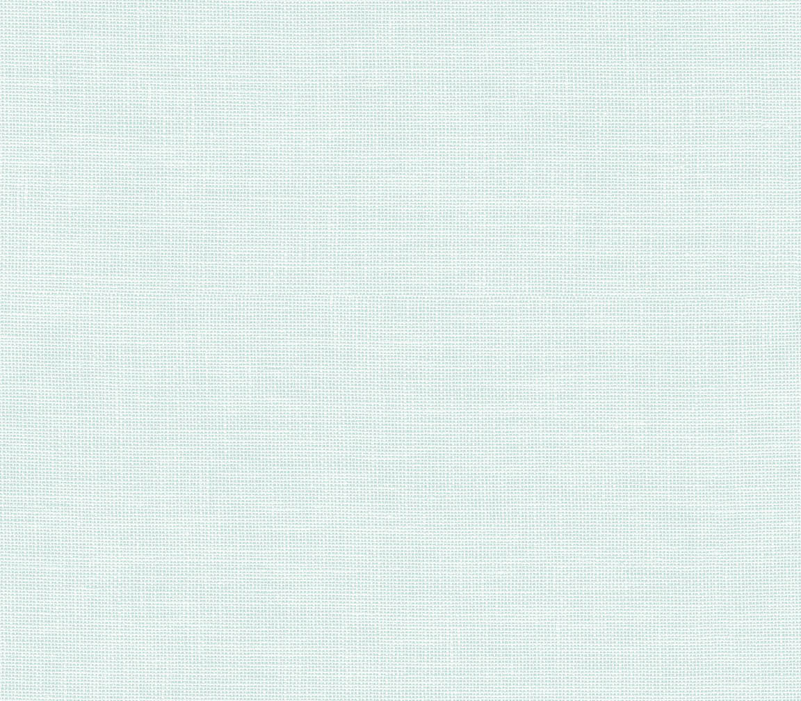 Teal rose linen wallpaper