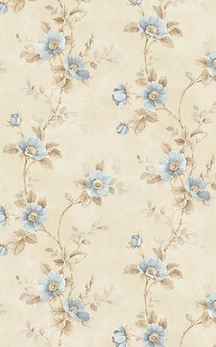 floral wallcovering
