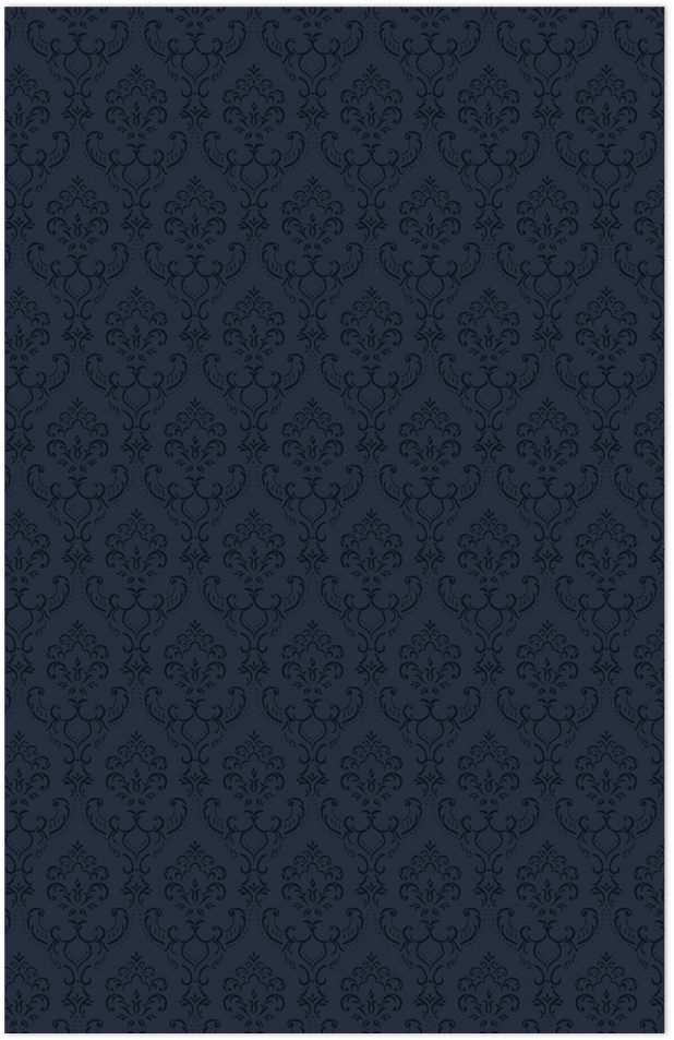 Navy small damask silks wallpaper