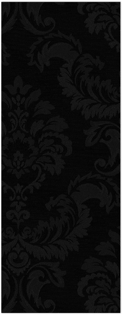 Black large damask silks wallpaper
