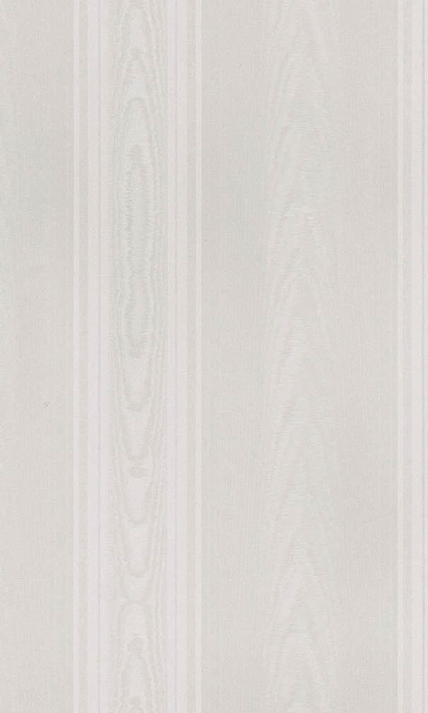 soft grey moire stripe silks wallpaper