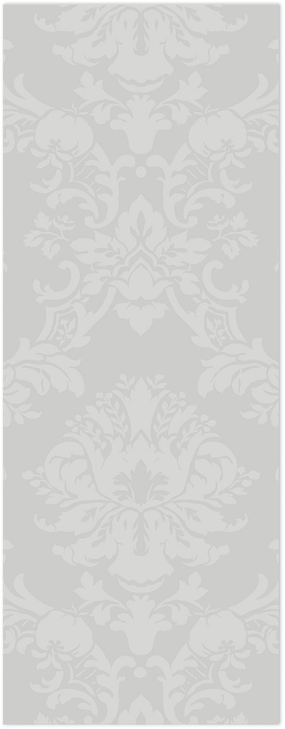 silver light reflective in-register damask wallpaper