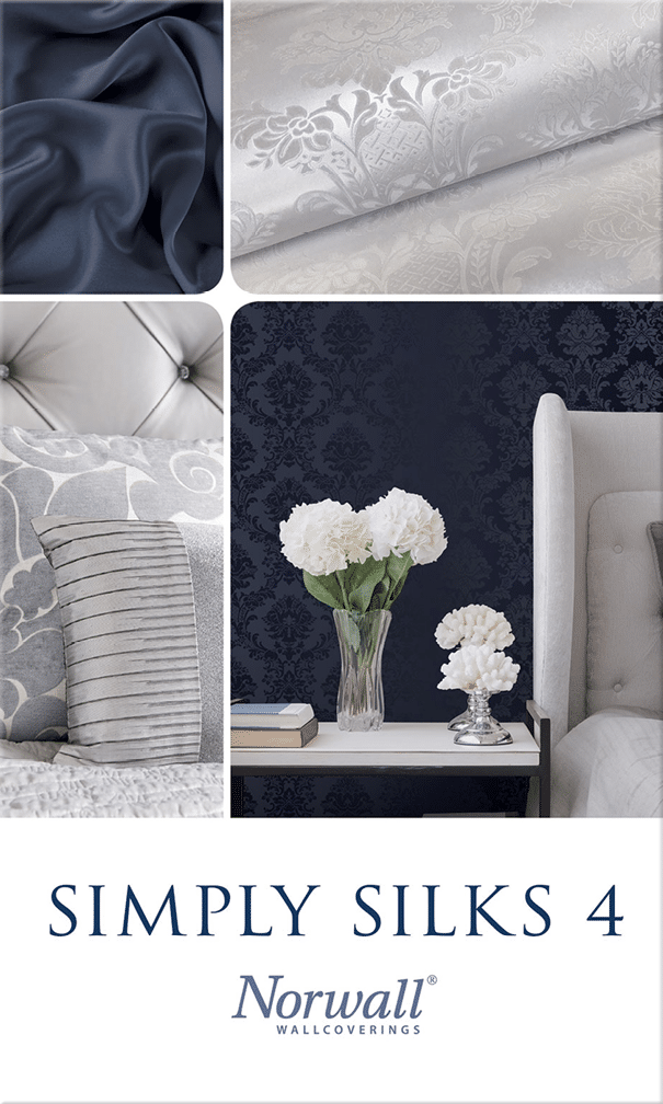 Simply Silks 4 cover for silks wallpaper collection