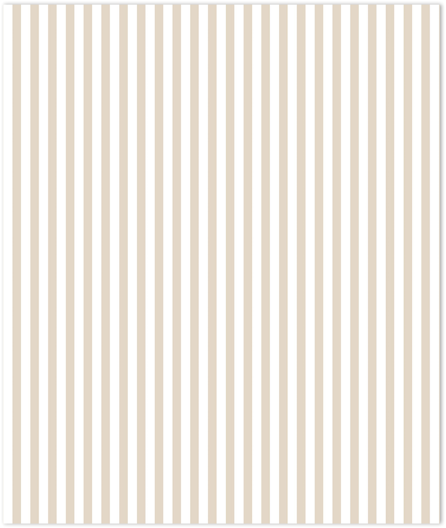beige and white 6 mm stripe wallpaper