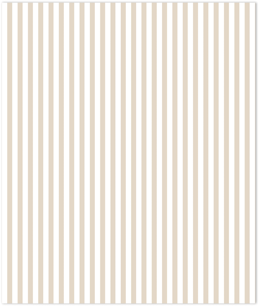 beige and white 6 mm stripe wallpaper