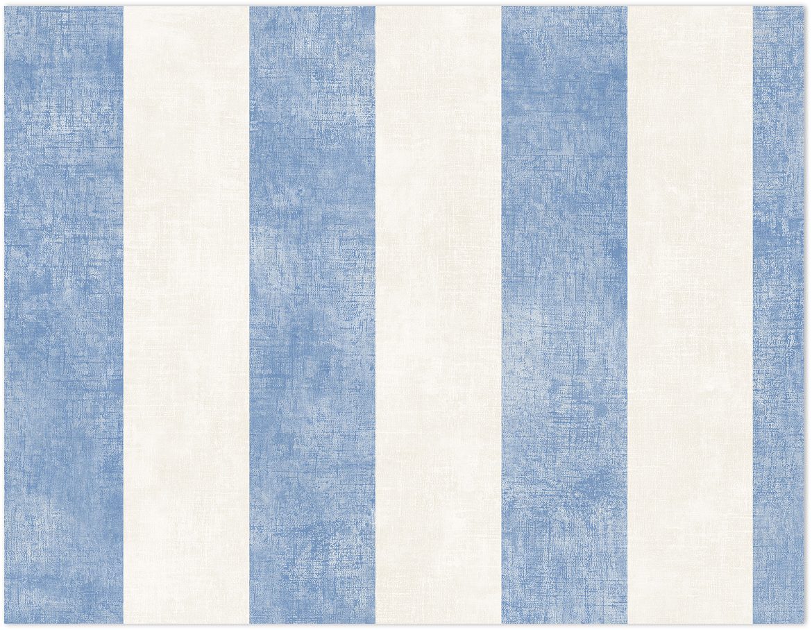 Blue and beige stripe with texture wallpaper