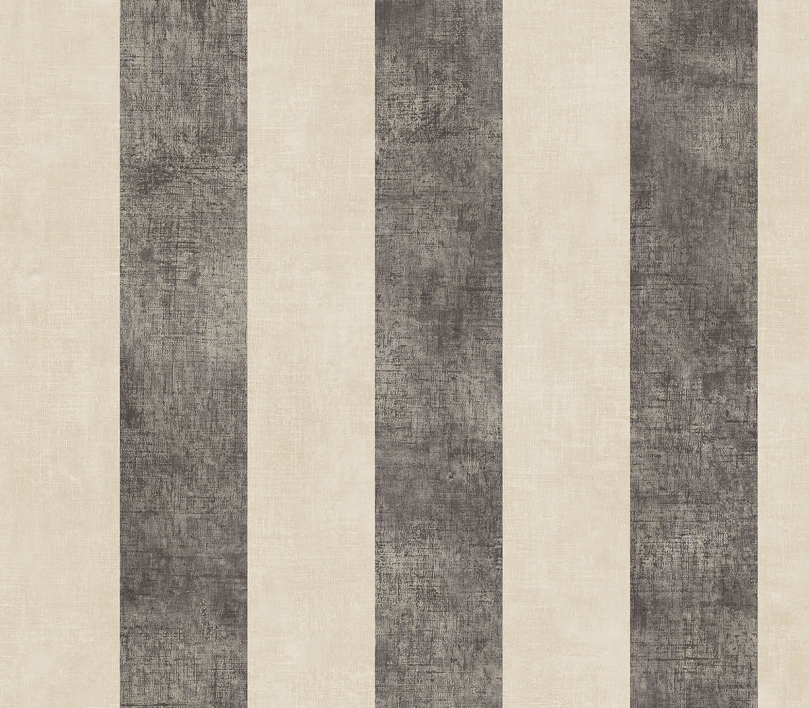 Beige and black stripe with texture wallpaper