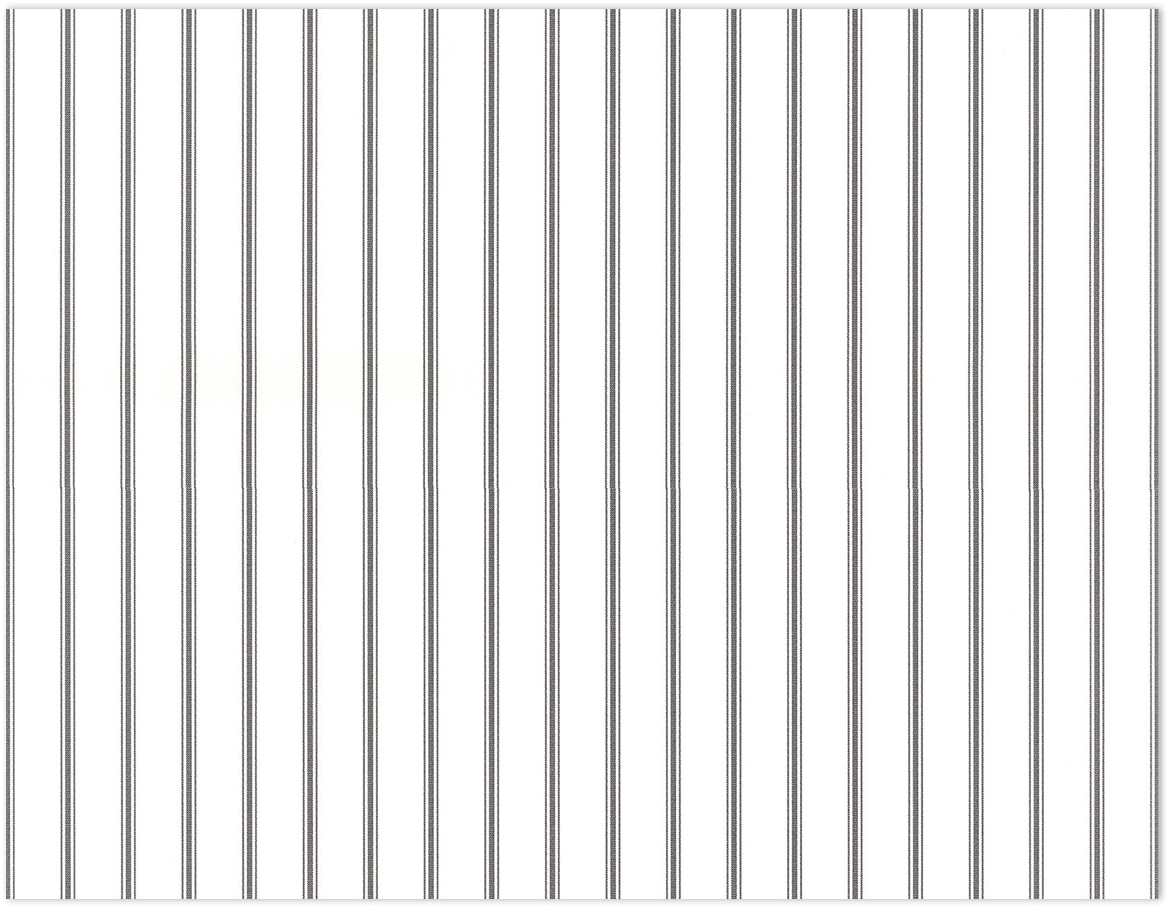 black and white ticking stripe wallpaper