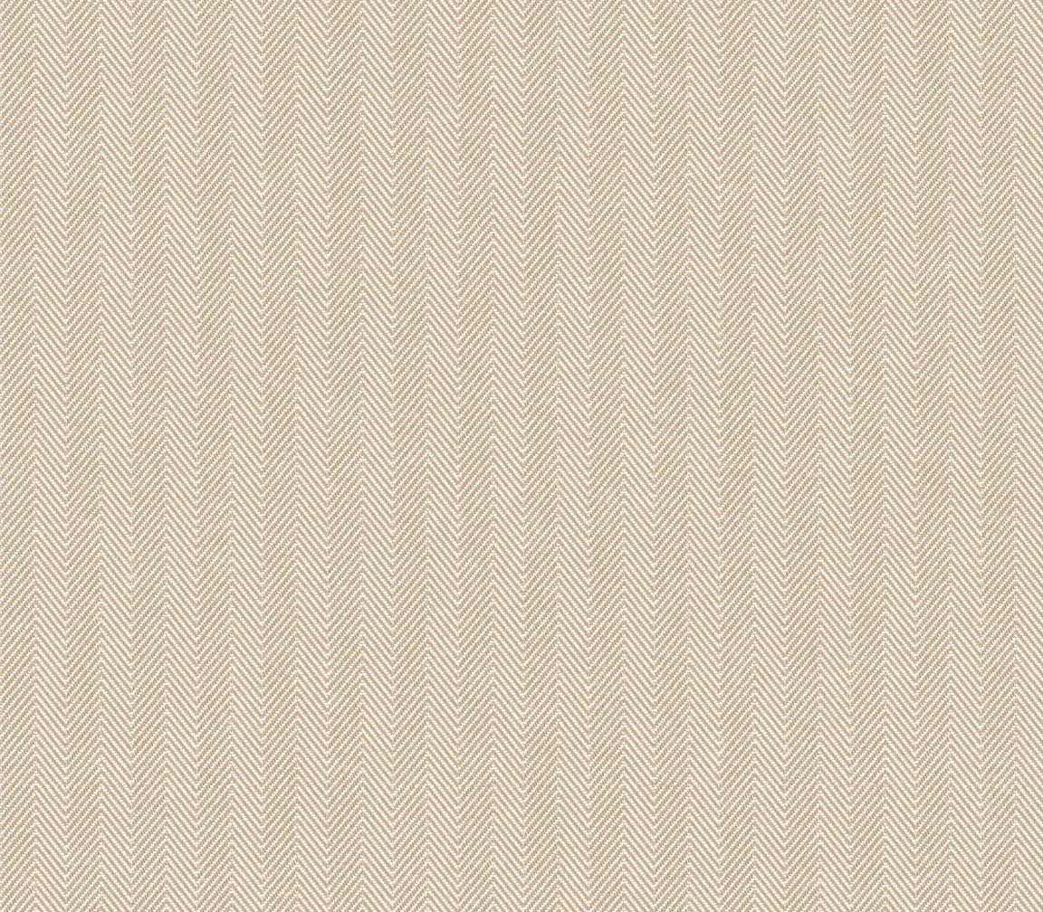 beige Herringbone wallpaper